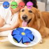 pet toy flying saucer ball